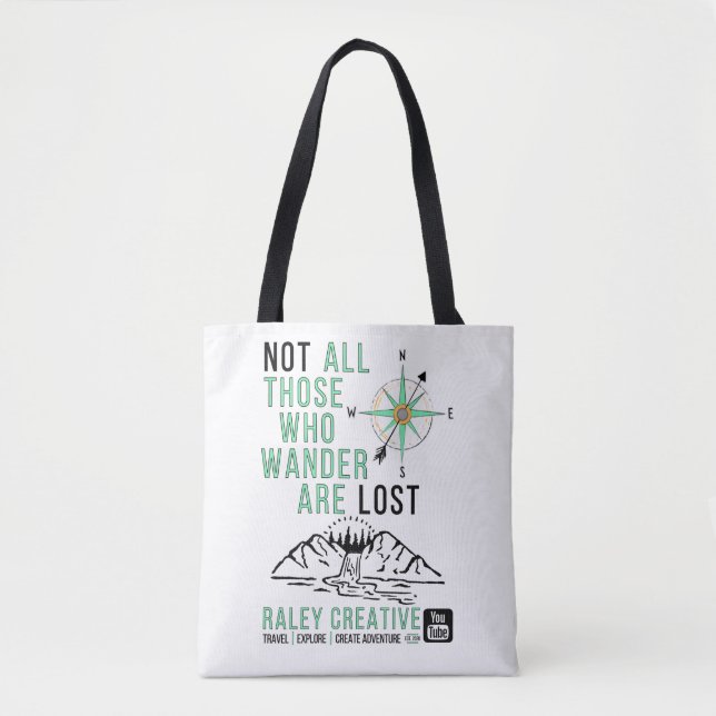 Tote Bag Raley Creative "Pas perdu" Fourre-tout (Devant)