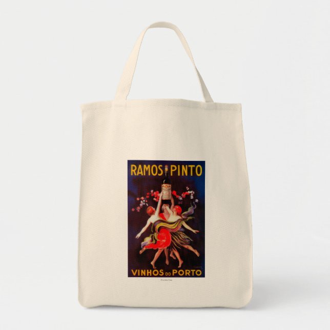 Tote Bag Ramos Pinto Poster Vintage Europe (Devant)