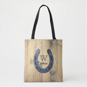 Tote Bag Ranch Rustique & Barn Wood Planks