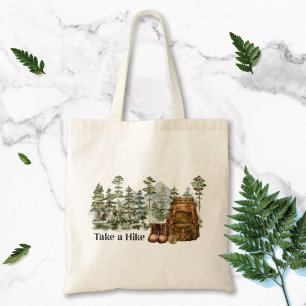 Tote Bag Randonnée à Mountain Outdoor Nature