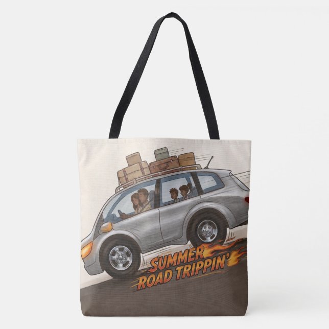 Tote Bag Randonnée estivale (Devant)
