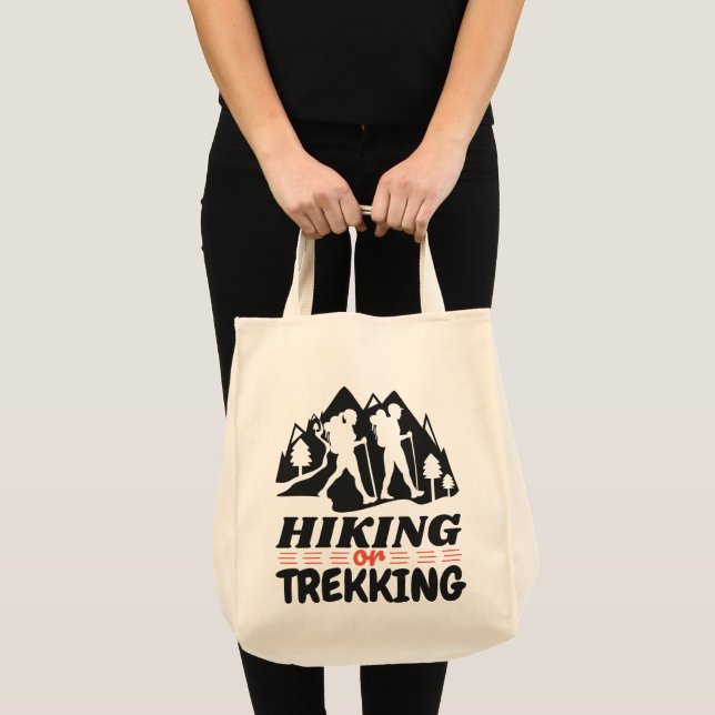 Tote Bag Randonnée ou trekking (Devant (produit))
