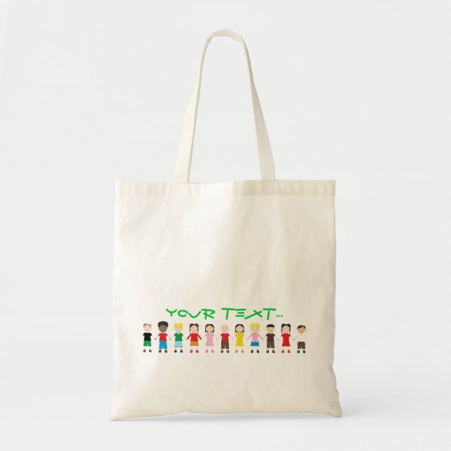 Tote Bag Rangée Enfants (Devant)