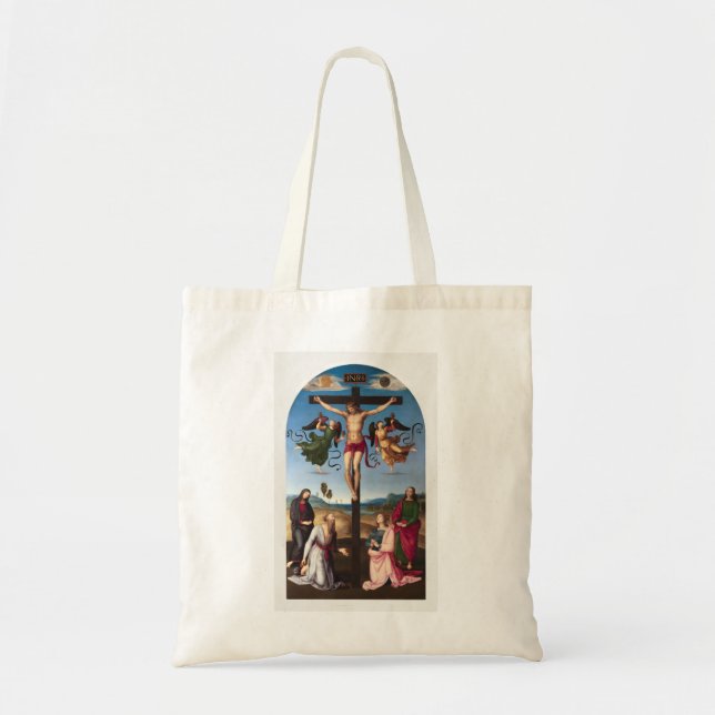 Tote Bag Raphael Raffaello Le Mond Crucifixion Jésus (Devant)