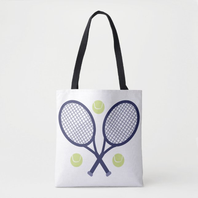 Tote Bag Raquettes de tennis (Devant)