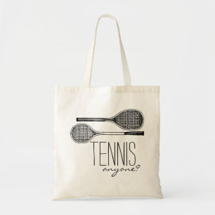 Tote Bag Raquettes vintages de tennis - Tennis N'importe qu