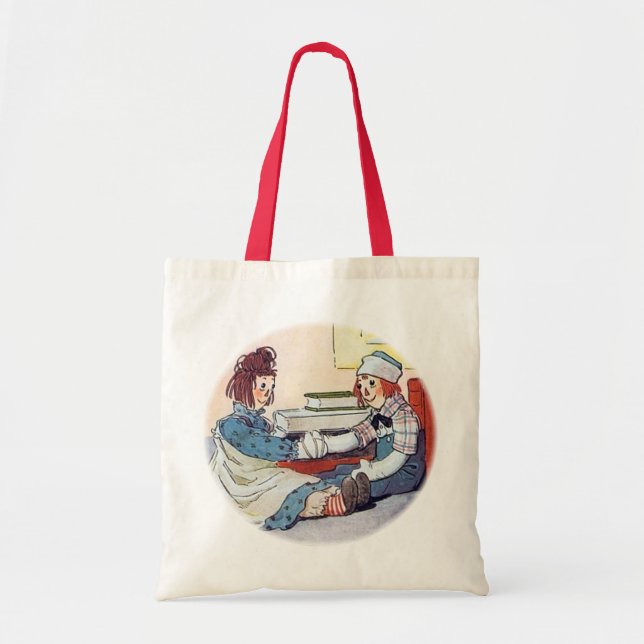 Tote Bag Rassemblement Raggedy d'Andy pour la première fois (Devant)