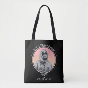 Tote Bag Rassemblez votre sh*t - Le Lotus Blanc