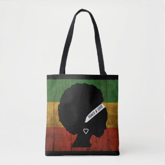 Tote Bag Rasta Femme Paix & Amour