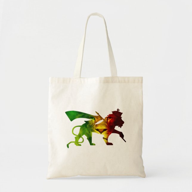 Tote Bag Rasta Lion de Juda (Devant)