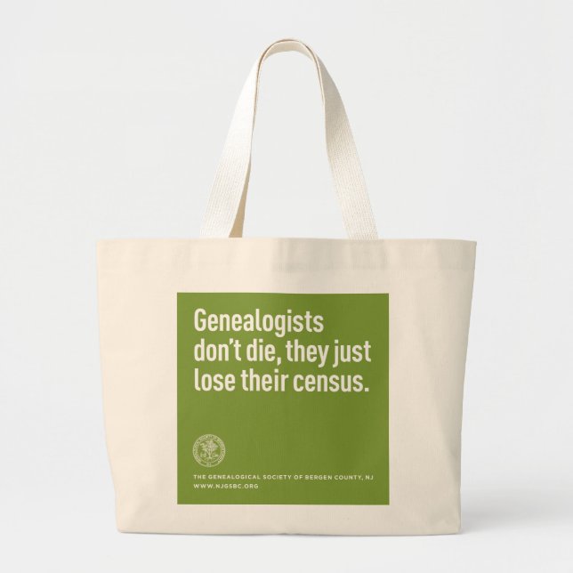 Tote Bag Rat de paquet de "recensement" de GSBC grand (Devant)