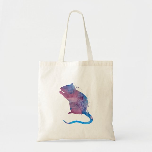 Tote Bag Rat mignon (Devant)