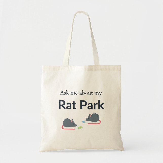 Tote Bag Rat Park Fourre-tout (Devant)