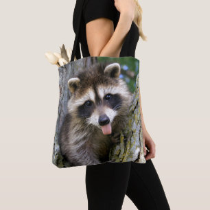Tote Bag Raton laveur de bébé