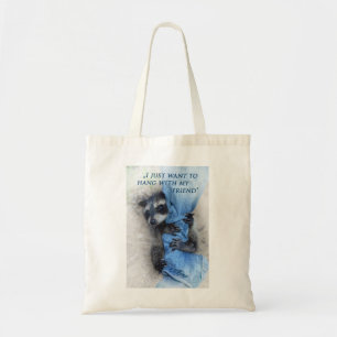 Tote Bag Raton laveur - Dépendre