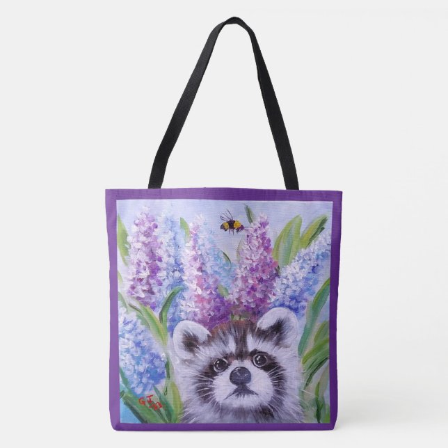 Tote Bag Raton laveurs  (Devant)