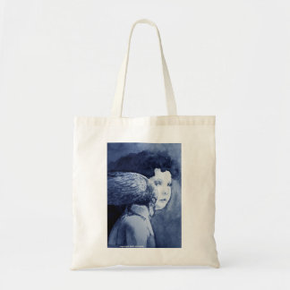 Tote Bag Raven sur mon épaule