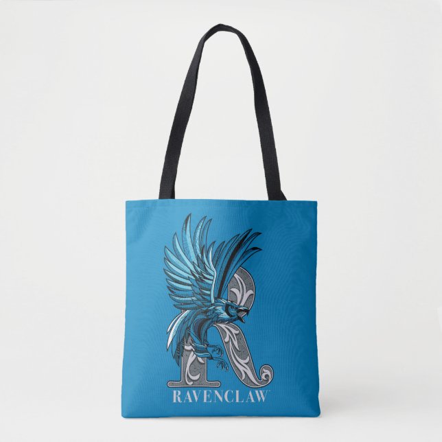 Tote Bag RAVENCLAW™ Crosshatched Emblem (Devant)