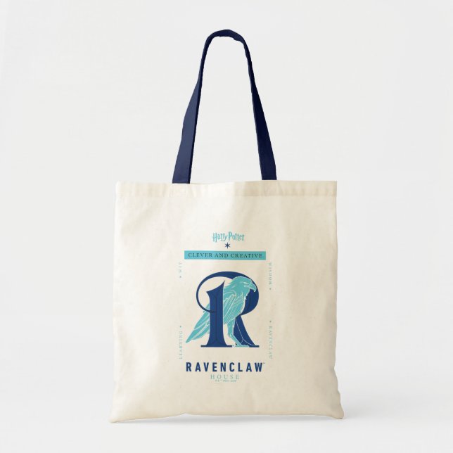 Tote Bag RAVENCLAW™ Maison intelligente et créative (Devant)