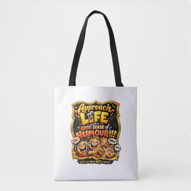 Tote Bag Rayonner de joie (Devant)