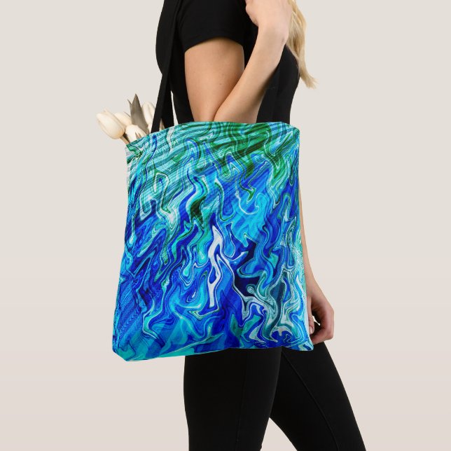Tote Bag Rayons de soleil sur la mer...... (De près)
