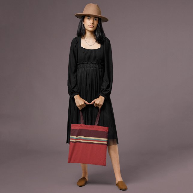 Tote Bag Rayures esthétiques (Créateur téléchargé)