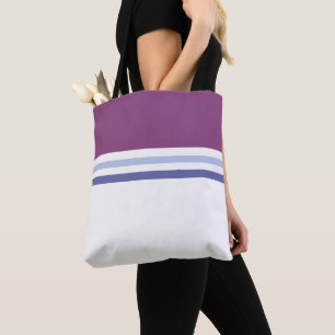 Tote Bag Rayures minimalistes modernes tendance et stylées