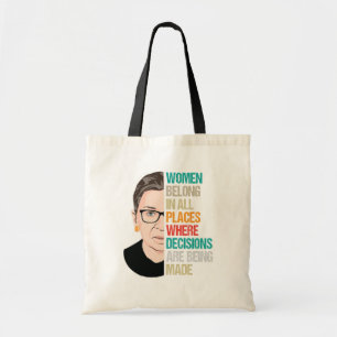 Tote Bag RBG : Vote de la Cour suprême, Ruth Bader Ginsbur