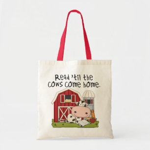Tote Bag Read 'til The Cows Come Home
