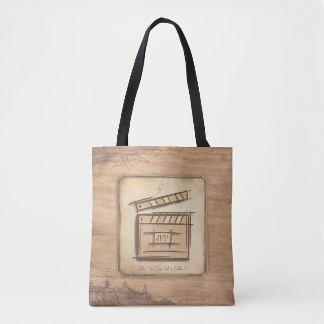 Tote Bag réalisateur, acteur, réalisateur idée cadeau (Devant)