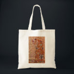 Tote Bag Réalisation par Gustav Klimt, Art Nouveau Vintage<br><div class="desc">Fulfillment (alias The Embrace) (1909) de Gustav Klimt est un vintage Symbolisme de l'époque victorienne un bel art, un portrait d'amour et d'amour mettant en scène un jeune couple qui s'embrasse. À propos de l'artiste : Gustav Klimt (1862-1918) était un peintre symboliste autrichien et l'un des membres les plus importants...</div>