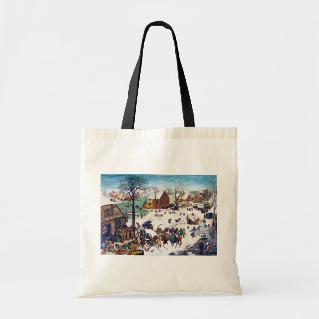 Tote Bag Recensement à Bethléem, Pieter Bruegel (Devant)