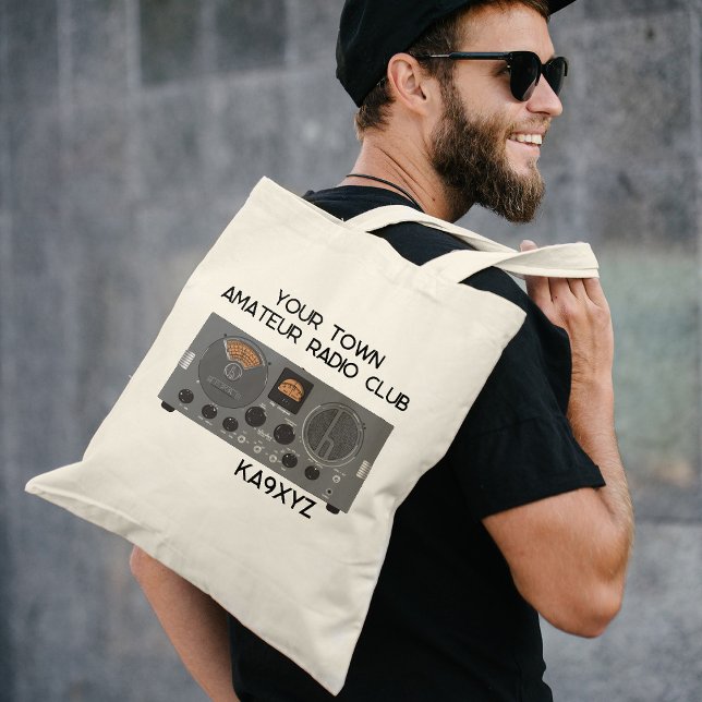 Tote Bag Récepteur radio classique Hallicrafters S 20R (Créateur téléchargé)