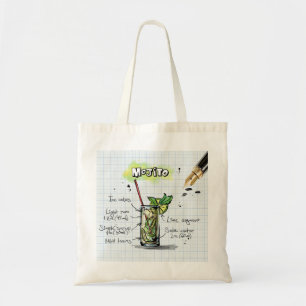 Tote Bag Recette Mojito