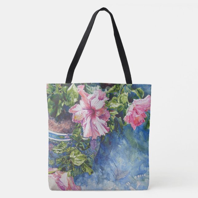Tote Bag Recherche assez du rose (Devant)
