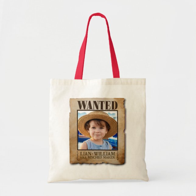 Tote Bag RECHERCHÉ ! Fourre-tout pour les parents d'enfants (Devant)