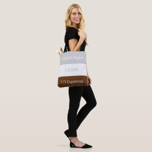 Tote Bag Recipe cappuccino design