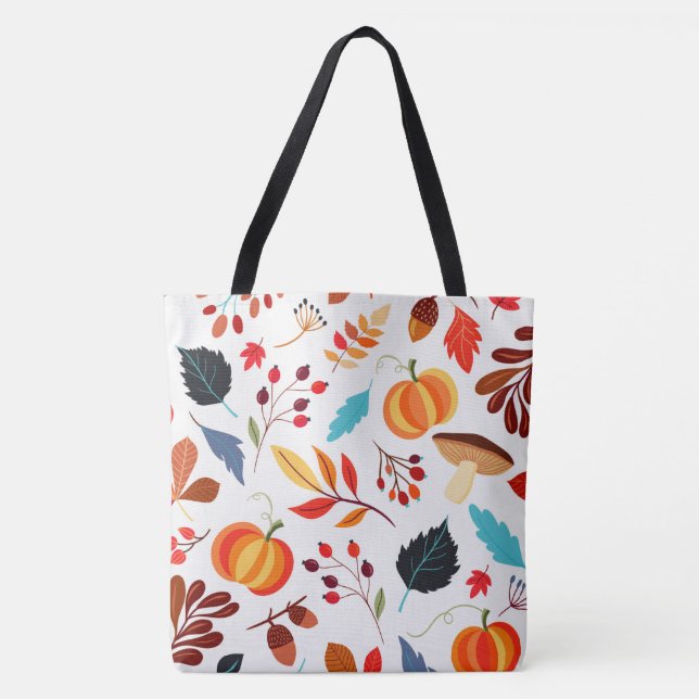 Tote Bag Récolte d'automne (Devant)
