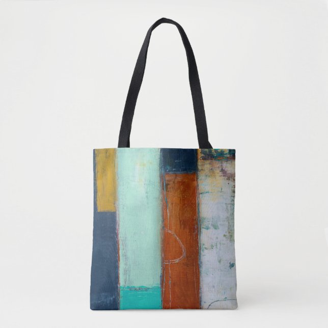 Tote Bag Rectangles Abstraites (Devant)