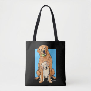 Tote Bag Récupérateurs d'or KiniArt