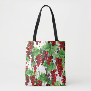 Tote Bag Red Currant Motif sans joint