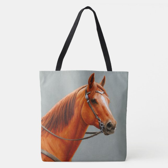 Tote Bag Red Dun Chestnut (Devant)