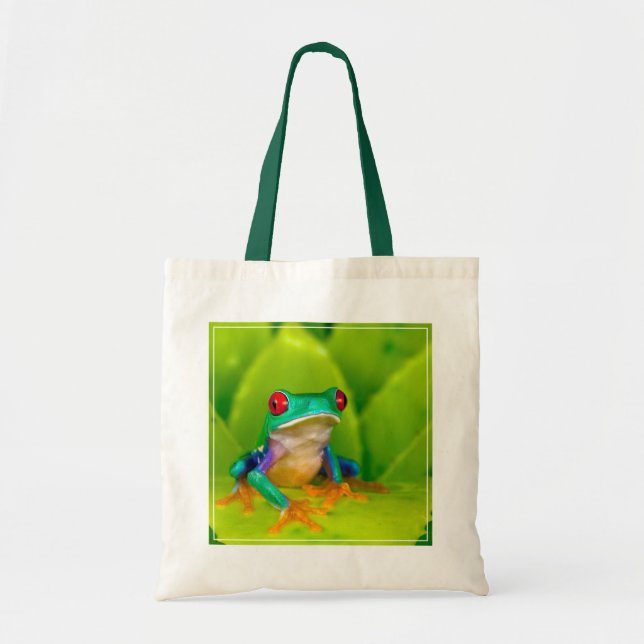Tote Bag Red-eyed tree frog, Costa Rica (Devant)