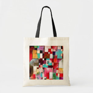Tote Bag Red Green and Violet, Paul Klee