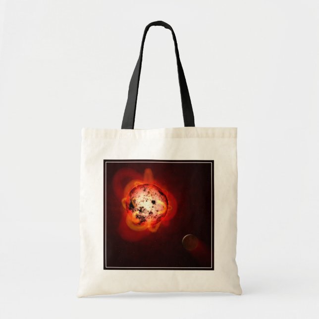 Tote Bag Red Nwarf Star Orbité Par Une Hypothétique Exoplan (Devant)