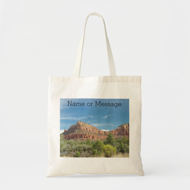 Tote Bag Red rocks in Sedona (Devant)