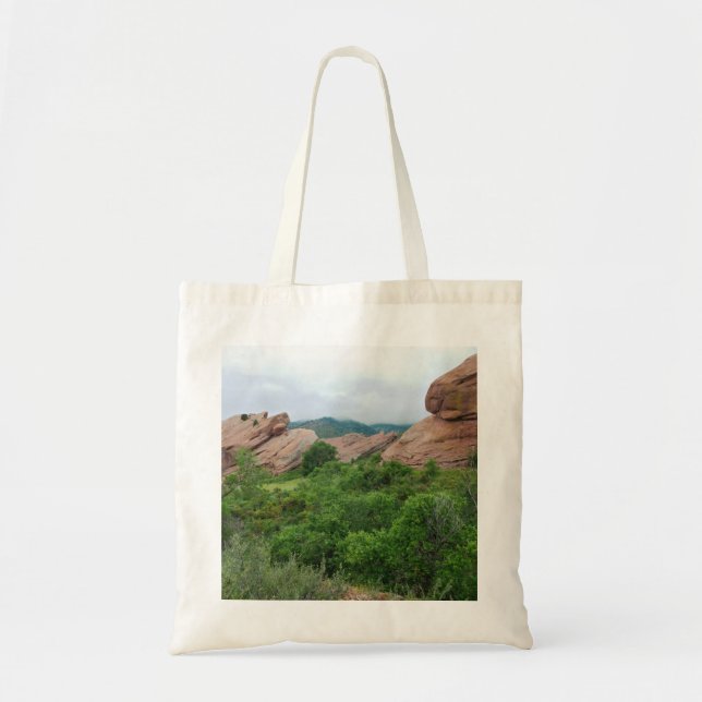 Tote Bag Red Rocks Ridge Mountains et Valley (Devant)