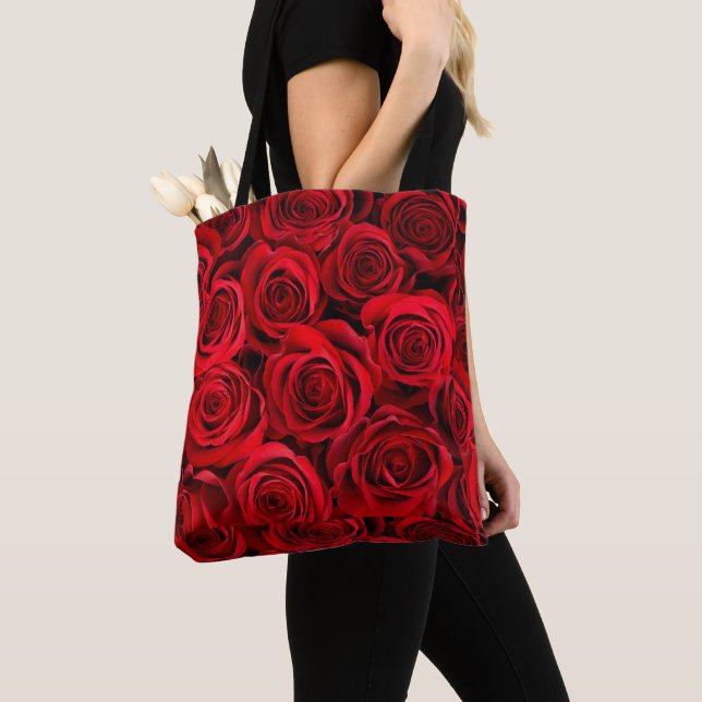 Tote Bag Red Roses Fourre-tout (De près)