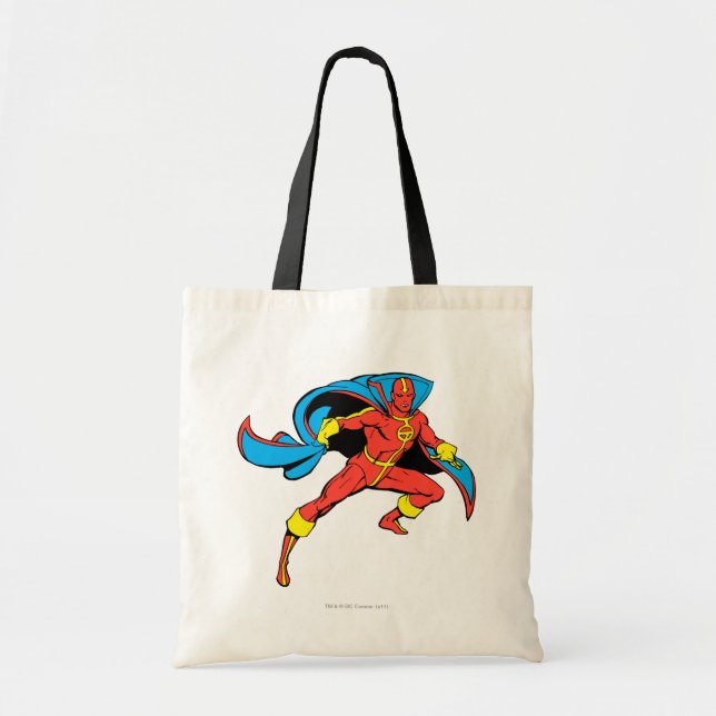 Tote Bag Red Tornado Cape Pose (Devant)