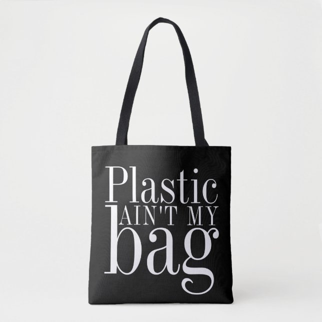 Tote Bag Réduire la réutilisation de la recyclage | Le plas (Devant)
